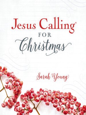 cover image of Jesus Calling for Christmas, with full Scriptures